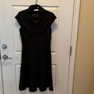 Calvin Klein Black Midi Dress